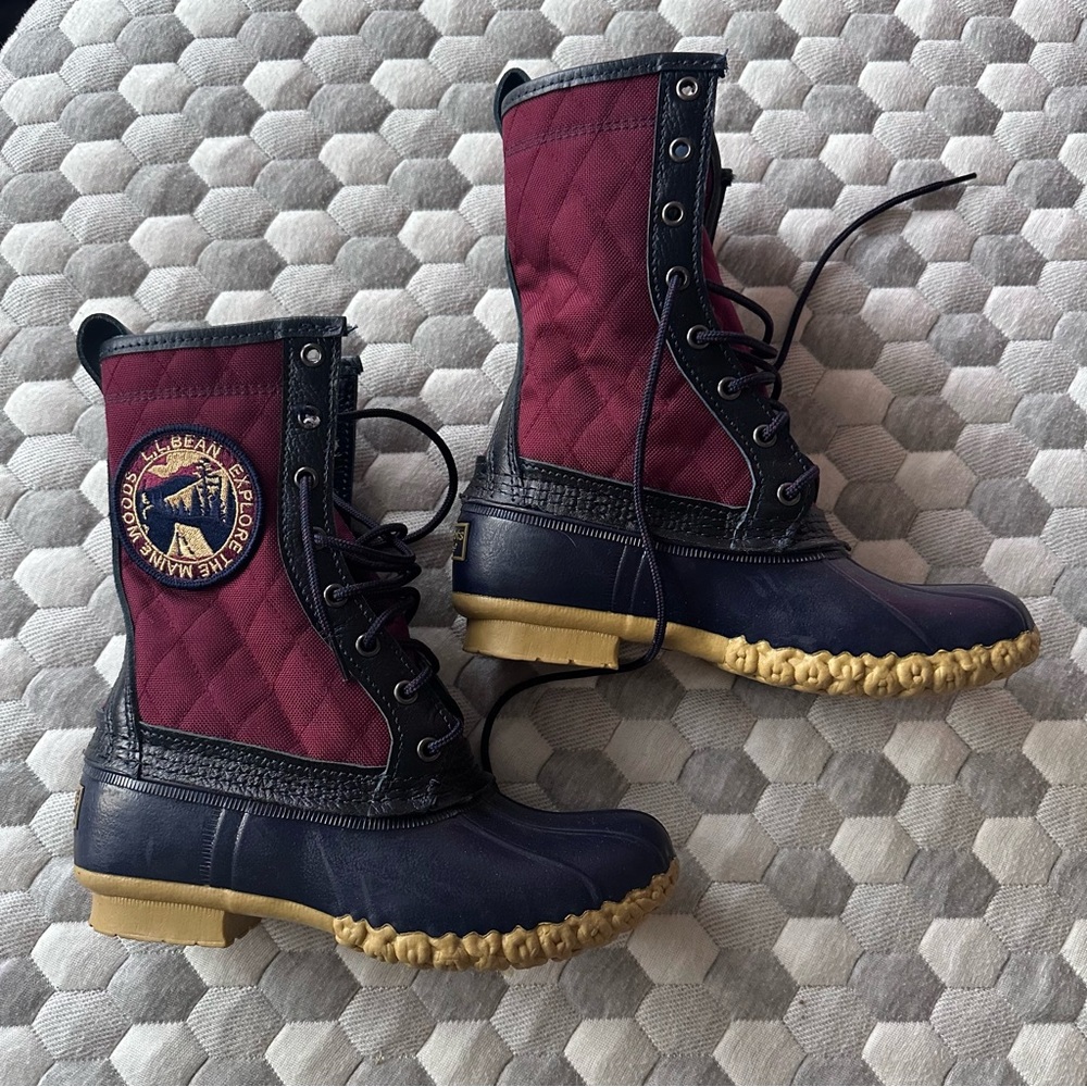 ๐ LL Bean Limited Edition Bean Boots ๐ Size 6 EUC - Picture 6 of 9